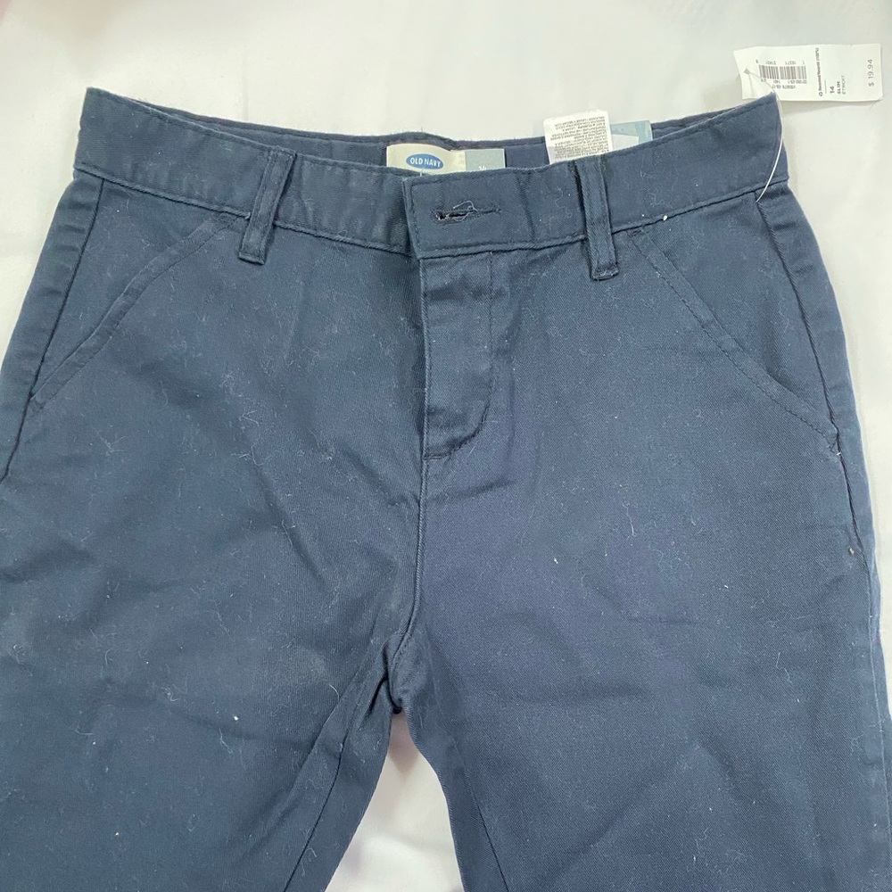 Navy blue slacks